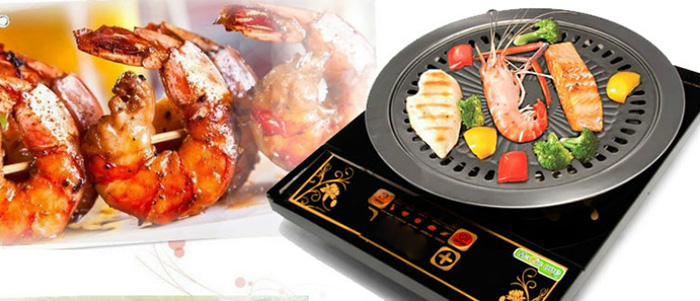 Bếp điện từ có nướng được hay không